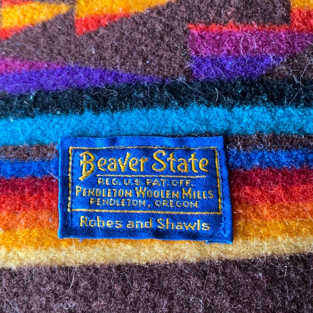 Vintage Pendleton Lap Blanket